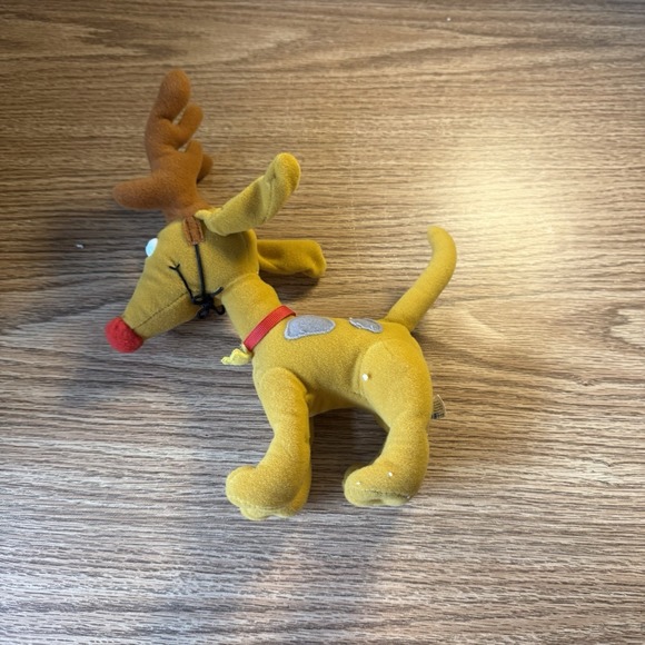 Vtg Rugrats Chuckie, Angelica, and Spike Plush Holiday Bean Bag Friends 1997 - Picture 12 of 13